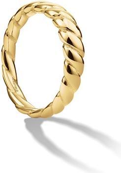 Produktbild Rosefield Small Croissant Ring Gold Size 56 Ring (56, Stahl)