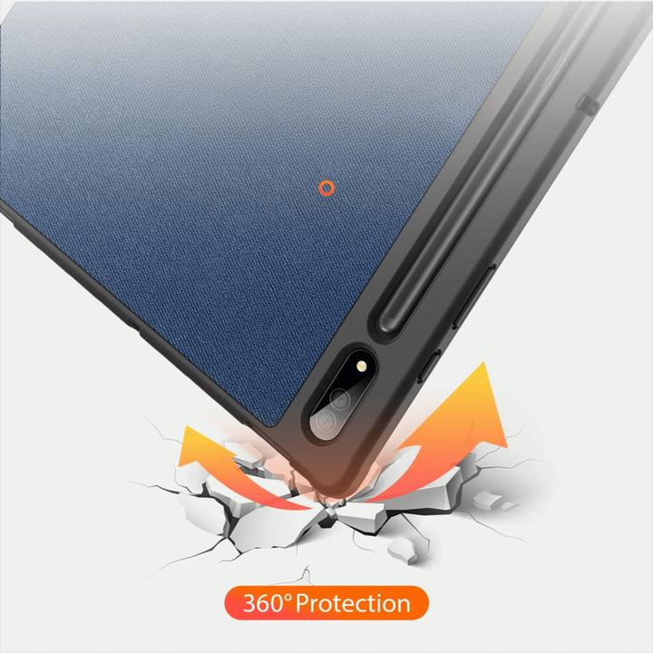 Produktbild Dux Ducis Domo Series Leder Bookcover Hülle (Galaxy Tab S8 Ultra, Galaxy Tab S10 Ultra, Galaxy Tab S9 Ultra)