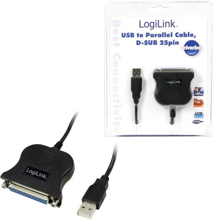 Produktbild LogiLink Ua0054a (1.80 m, Parallel (Drucker))