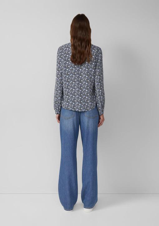 Immagine prodotto s.Oliver Bluse Bluse aus Viskose mit All-over-Print (46)