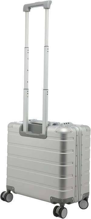 Image du produit Alumaxx Business Overnighttrolley, avec valise entièrement en alu, argenté (37 l)