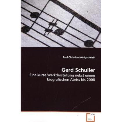 Gerd Schuller, Fachbücher