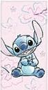 Image du produit Herding Badetuch Disney Stitch, 75 x 150 cm, Blau/Rosa/Schwarz (75 x 150 cm)