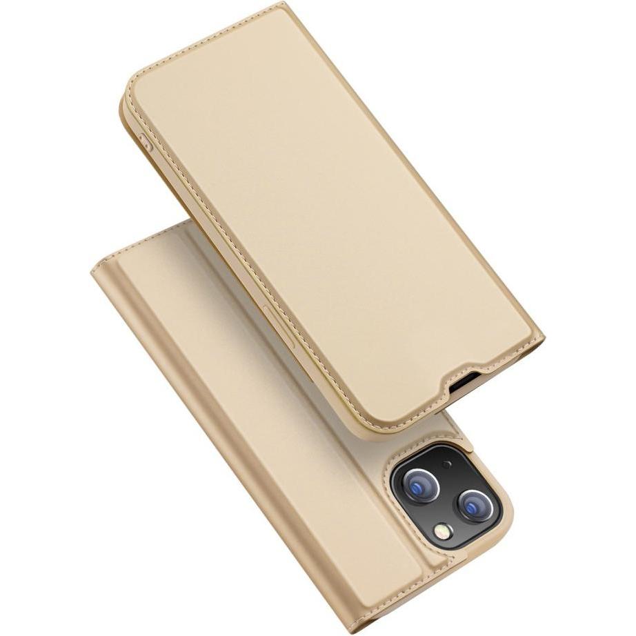 Dux Ducis Skin Pro Series Bookcover (Apple iPhone 13), Smartphone Hülle, Gold
