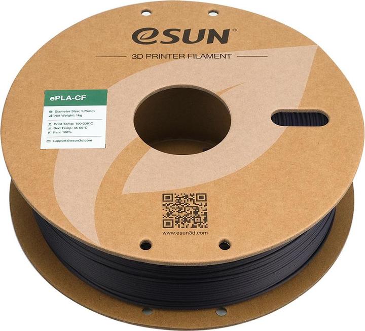 Image du produit eSUN ePLA-CF Carbon Purple Filament 1.75mm 1Kg (PLA, 1.75 mm, 1348 g)