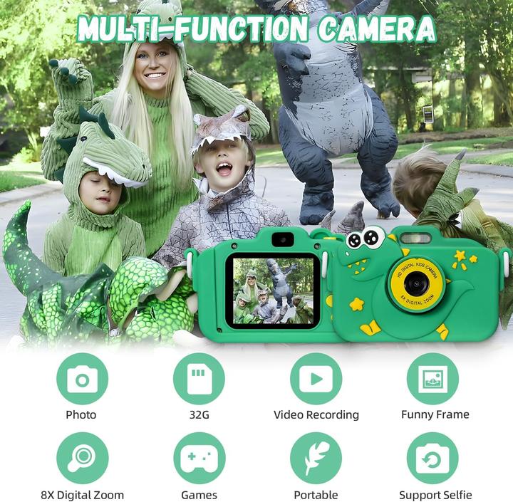 Produktbild Carehabi Digitalkamera für Kinder - Dinosaurier