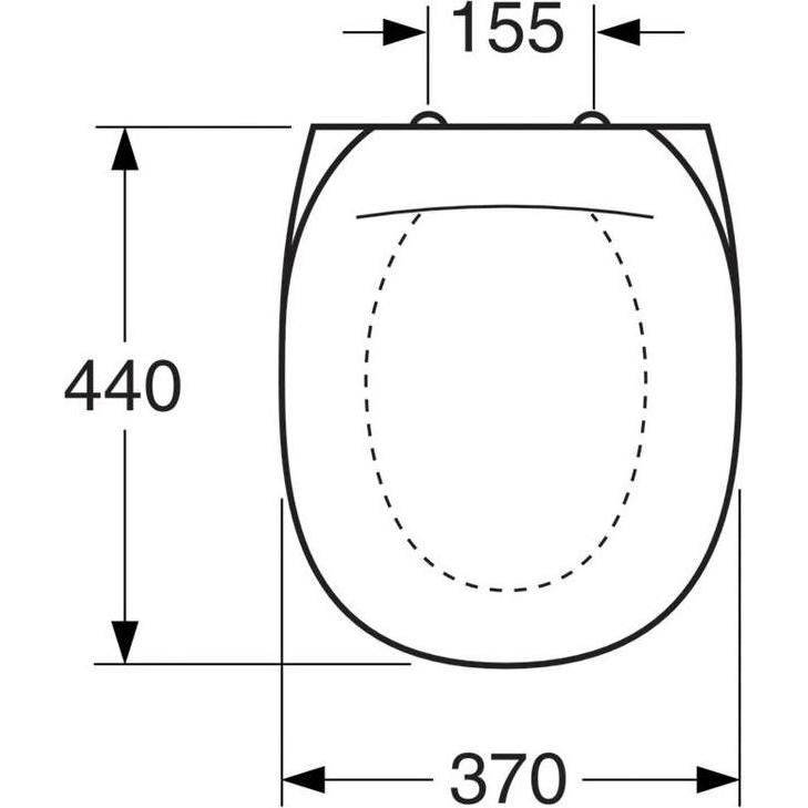 Thumbnail - Villeroy & Boch, WC Deckel, gl Nordisch/Arktisch Kork Sitz weiss