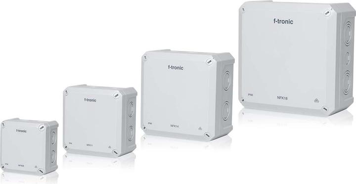 Image du produit F-Tronic 7340190 NEPTUN Boîte de dérivation en saillie IP66 Boîte de dérivation 85mm grise