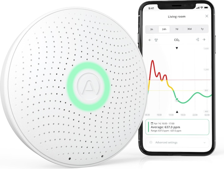 Airthings Wave Plus Raumluft-Sensor