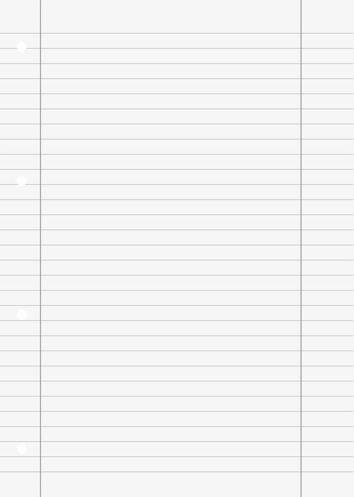 Actual product image Collegeblock ruled 27 with margin DIN A4 with margin line (inside and outside) (A4, Lined, Hardcover)