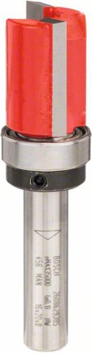 Actual product image Bosch Professional Zubehör Flush milling cutter Expert for Wood Laminate, 8 mm, D1 16 mm, L 20 mm, G 60 mm