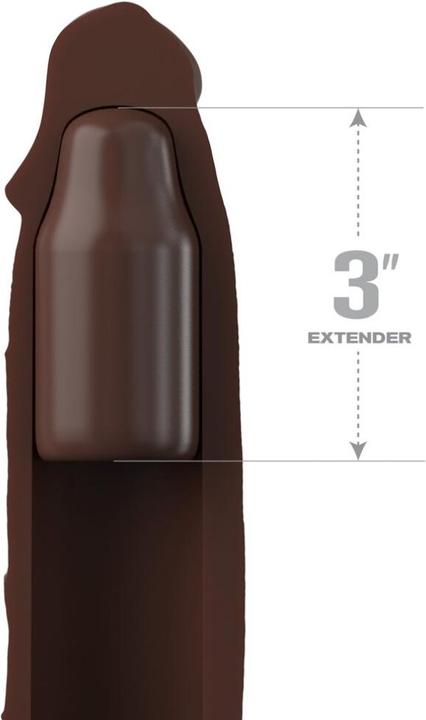 Productafbeelding Pipedream Penisschede "3" Silicone X-spanning".