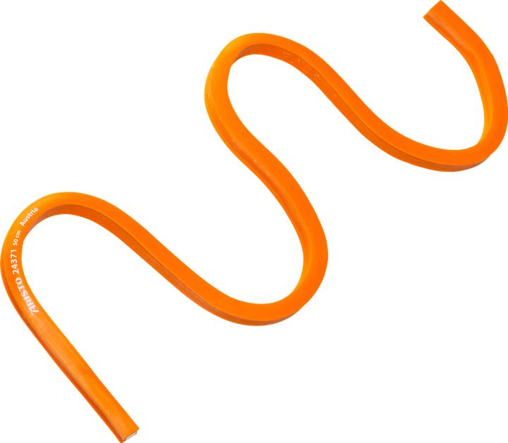 Actual product image Aristo Curved ruler 50cm flexible orange (50 cm)