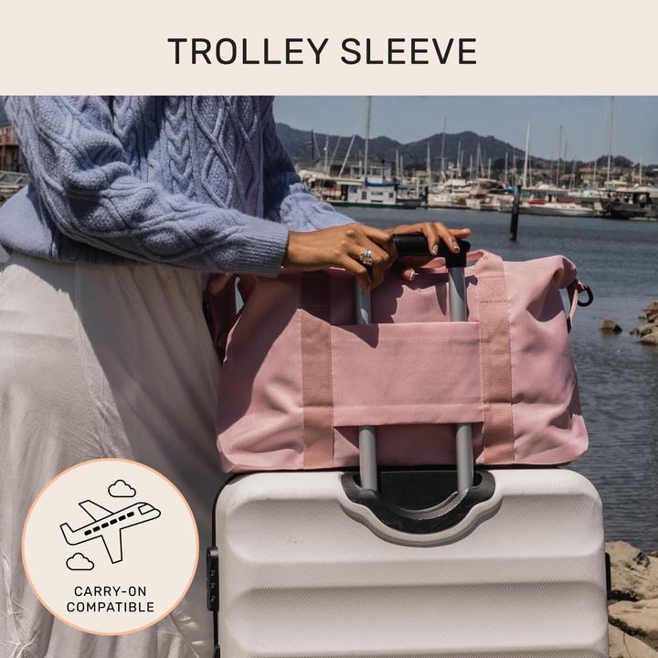 Image du produit Only-Bags.Store Sac de voyage, Weekender / sac de voyage pour la nuit, sac de sport Blush