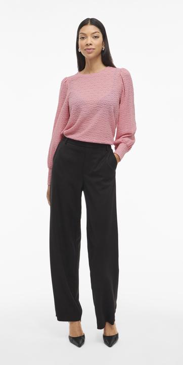 Immagine prodotto Vila VISILLA Rundhals Oberteil mit langen Ärmeln (M)