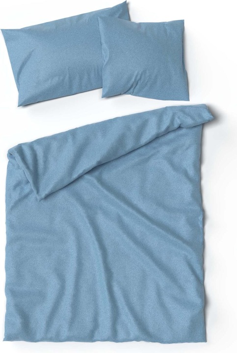 Image du produit Lotus Bettwaren Literie flanelle unie (Housse de couette, 160 x 240 cm)
