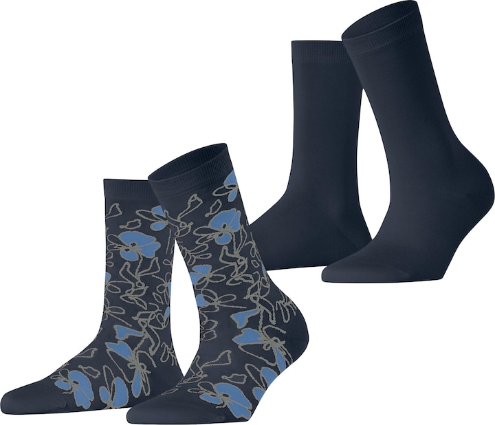 Actual product image Esprit Flower Sketch SO 2P (pack of 2, 35 - 38)