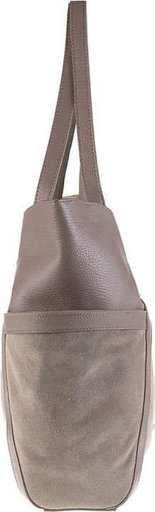 Actual product image Pierre Cardin Damen Schultertasche Made In Italy - Modell Sereia - 100% Leder - 43.0 X 30.0 X 12.0 Cm