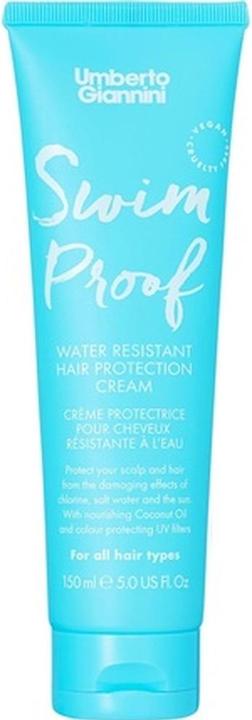 Immagine prodotto Umberto Giannini Crema protettiva per capelli Swim Proof 150ml con protezione UV e olio di cocco e oliva Vegan (150 ml)