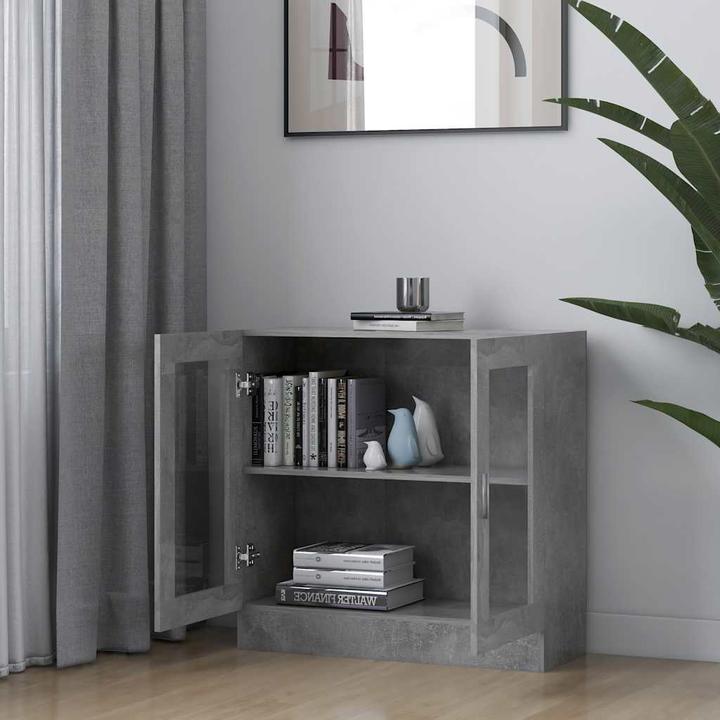 Produktbild vidaXL Vitrinenschrank (82.50 x 30.50 x 80 cm)