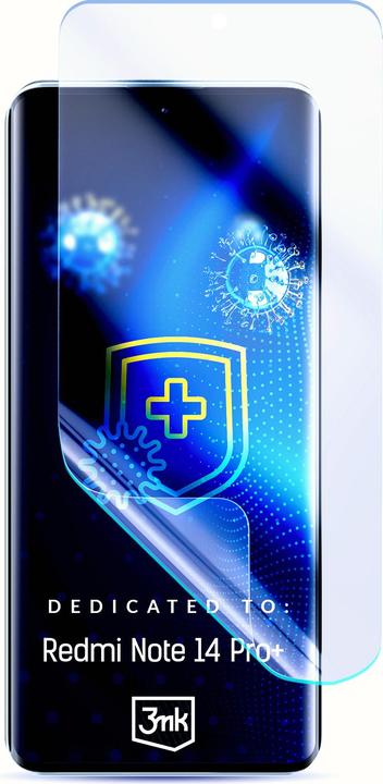 3MK Protective film SilverProtection+ for Xiaomi Redmi Note 14 Pro+ (1 pcs., Xiaomi Redmi Note 14 Pro)