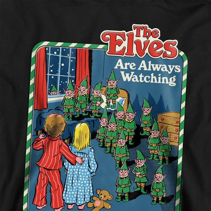 Produktbild Steven Rhodes The Elves Are Always Watching Kapuzenpullover (140)