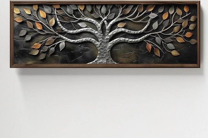 Image du produit Wallxpert Tableau Tree 120 x 40 cm (120 x 40 cm)