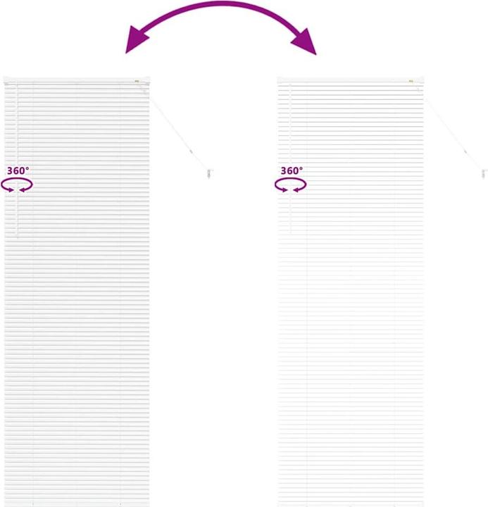 Produktbild vidaXL Balkenjalousien (220 x 80 cm)