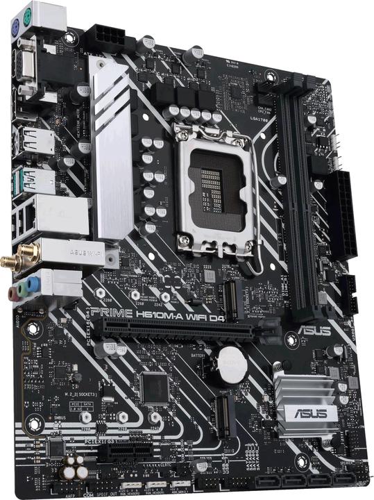 Produktbild ASUS PRIME H610M-A WIFI D4 (LGA 1700, Intel H610, mATX)