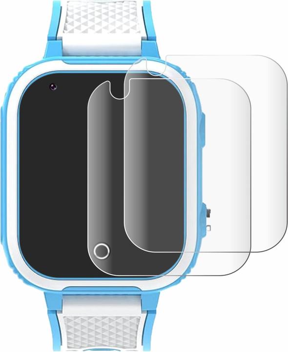Produktbild BROTECT Fullscreen für Olivfant Kids Smartwatch 1.44" Schutzfolie Displayschutz Folie Klar Transparent