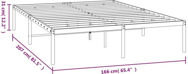 Image du produit vidaXL Bettgestell (160 x 200 cm)