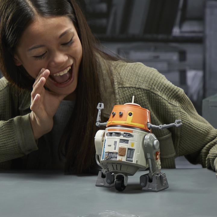 Image du produit Hasbro Star Wars : Ahsoka figurine électronique Animatronic Chatter Back Chopper 19 cm