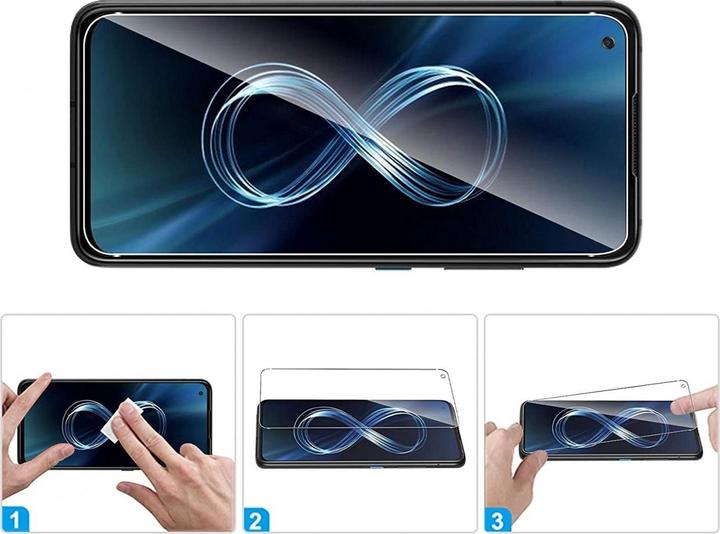 Produktbild Screenguard Asus Zenfone 8 Panzerglas Schutzfolie Case Friendly Design (1 Stk., Asus Zenfone 8)