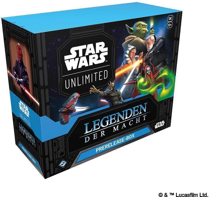 Produktbild FFG Star Wars Unlimited - Legenden der Macht (Deutsch, Booster Pack, Box Set & Collection)