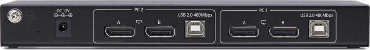 Produktbild StarTech .com P2ADD121D-KVM-SWITCH, 3840 x 2160 Pixel, 4K Ultra HD, 36 W, Schwarz