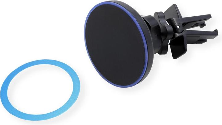 Produktbild Roline Kfz-Magnet-Smartphone-Halter und Induktionsladegerät (15W)