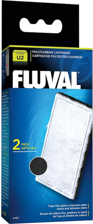 Produktbild Fluval Poly-Aktivkohle U2 (110 l, Innenfilter, Süsswasser, Meerwasser)