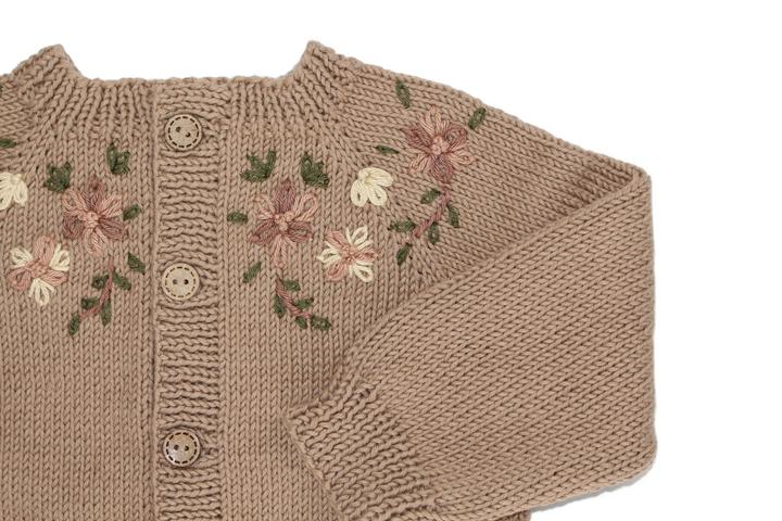 Produktbild Zemabell Premium Strickjacke "Spring" mit Stick (86, 92)