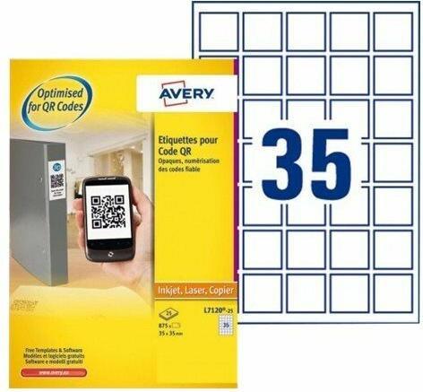 Produktbild Avery Quadratische Etiketten