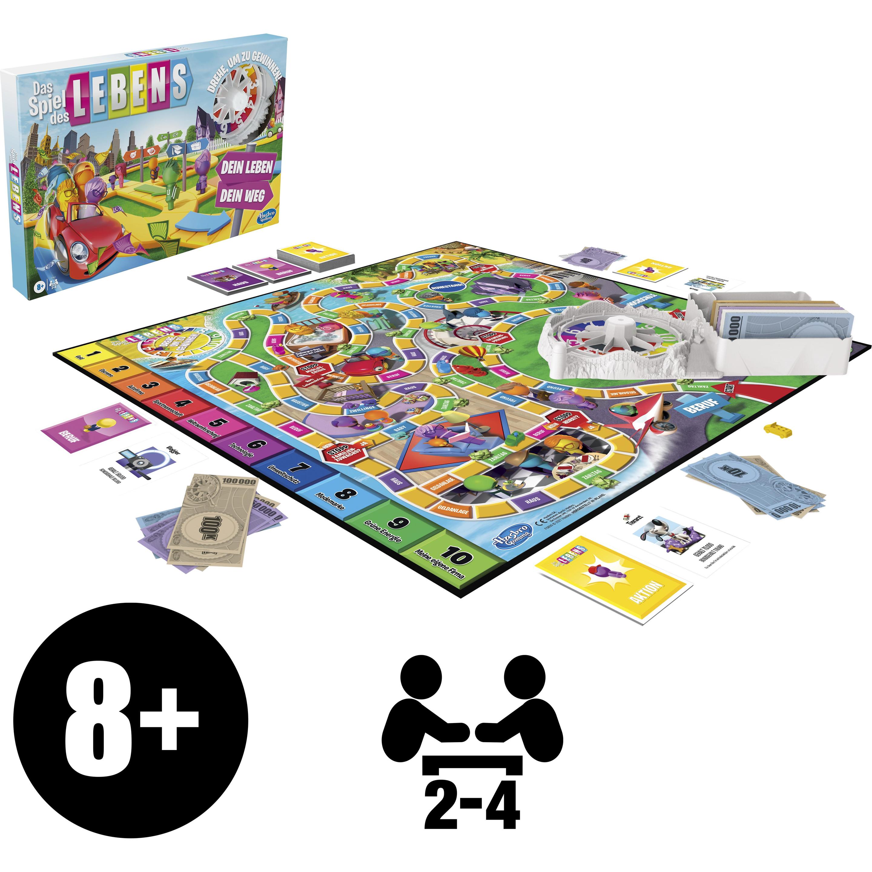 Thumbnail - Hasbro Gaming Spiel des Lebens (Deutsch)
