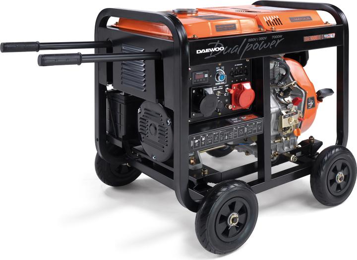 Produktbild Daewoo Power Products Diesel Stromerzeuger (6000 W, 14 l)
