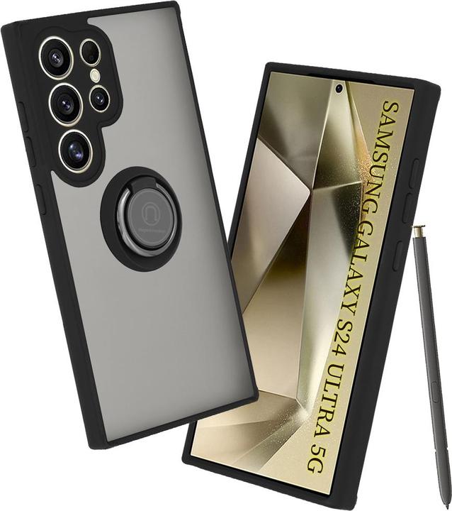 Produktbild Techsuit - Glinth - Samsung Galaxy S24 Ultra - Black (Samsung Galaxy S24 Ultra)