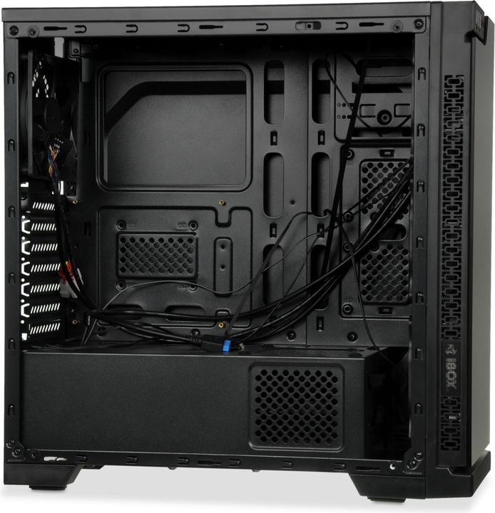 Produktbild iBox OW2 computer case Midi ATX Tower Juodas