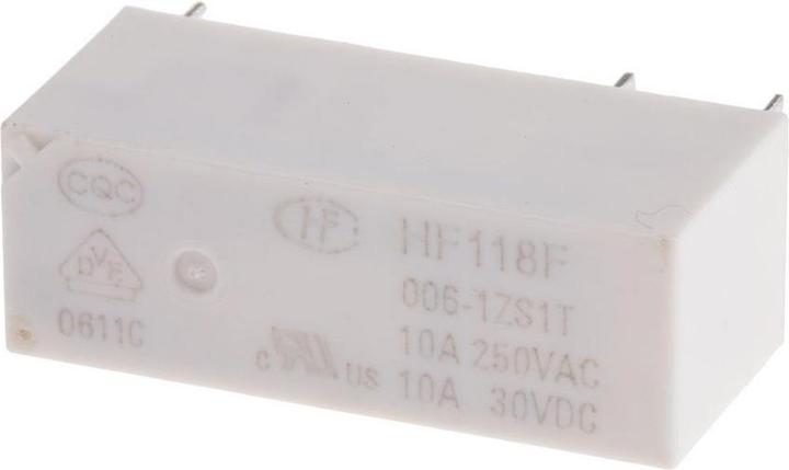 Actual product image RS PRO SPDT extralow PCB relay, 10A 6Vdc coil