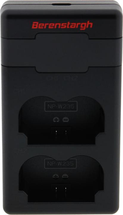 Produktbild Berenstargh Hyper PD Ladegerät für Fuji NP-W235 Fujifilm X-T4 XT4 inkl. USB-C Kabel (Kamera Akku Ladegerät)