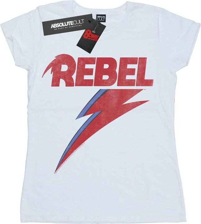 Produktbild David Bowie Distressed Rebel TShirt (L)