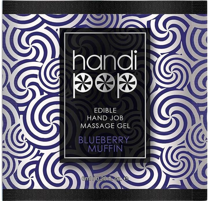 Productafbeelding Sensuva handipop edible massage gel blueberry muffin 6 ml