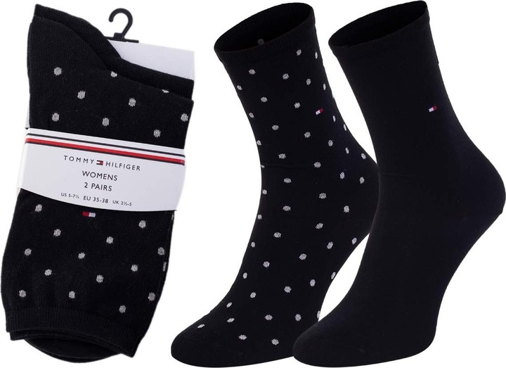 Immagine prodotto Tommy Hilfiger Calzini a pois (Confezione da 2, 35 - 38)