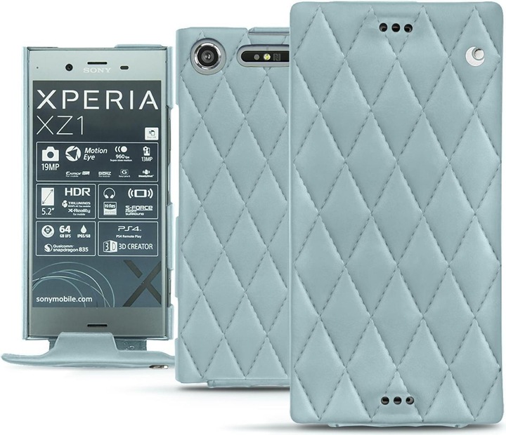 Productafbeelding Noreve Lederen omslag verticaal (Sony Xperia XZ1)