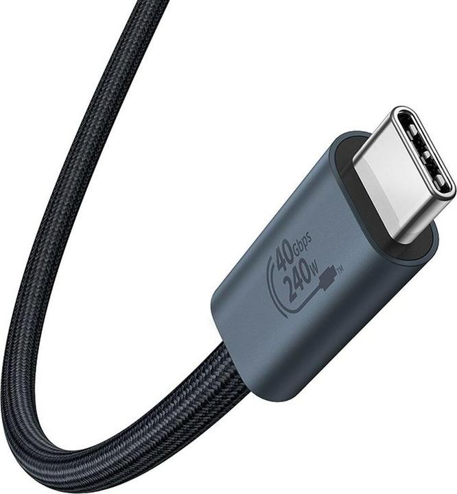 Productafbeelding Baseus Flash 2-serie USB-C 240W Hoge Snelheid 40Gbps Datakabel (1 m, USB 4.0, 240 W)